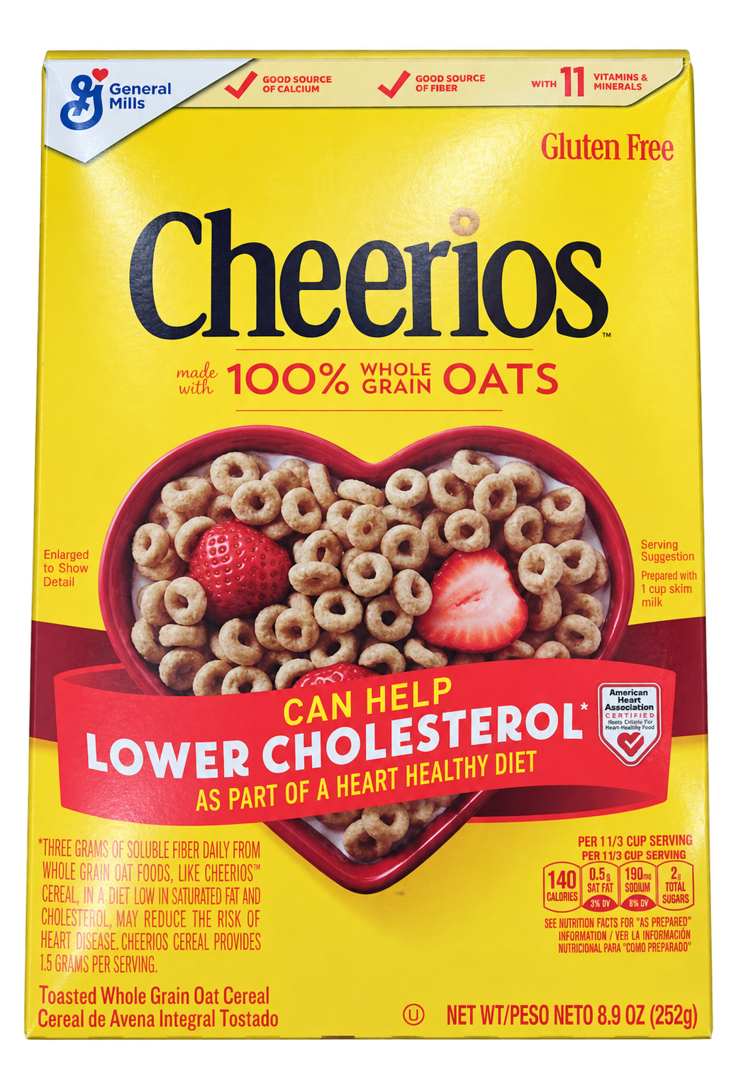 General Mills Cheerios package