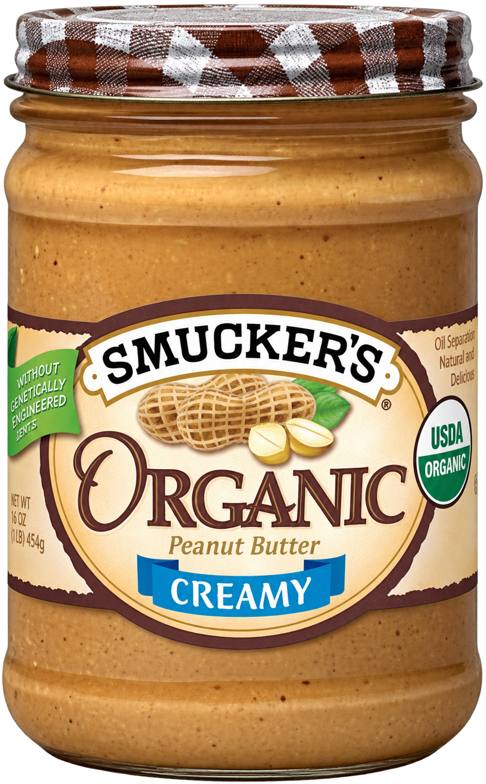 Smuckers Peanut butter package