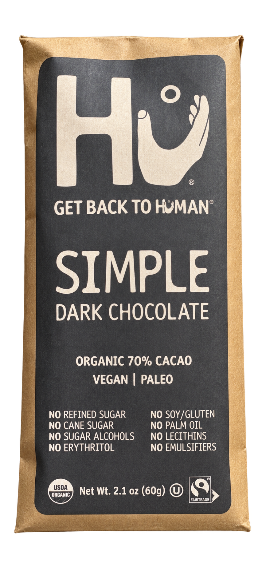 Hu SIMPLE DARK CHOCOLATE package